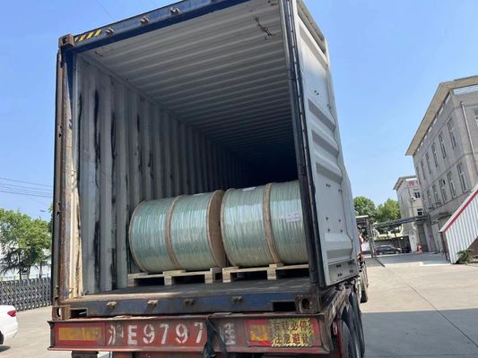 25.2km/Reel peso leve do membro de força do cabo de fibra ótica FRP
