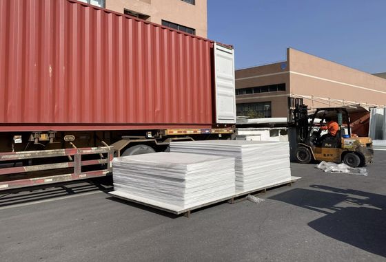 Rolamento antiestático reforçado fibra de vidro do poliéster 5mm-60mm Pom Plastics Esd Delrin Sheet Pom Sheet For Sealing Member