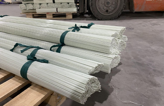 FRP liso derramou o apoio de Rod For Agricultural Greenhouse Tunnel
