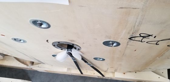 Membro de PRFV de Alta Resistência à Corrosão, 6 Metros de Comprimento, Membro Leve de Plástico Reforçado com Fibra de Vidro para Ambientes Severos