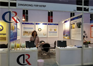 Membro de força liso do frp, material de FRP, resistência à tração ≥1200